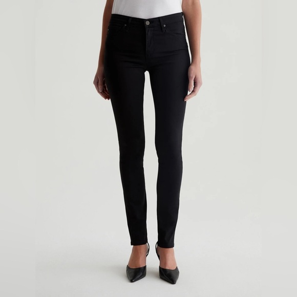 AG Jeans black Prima cigarette leg slim pants - size 30 - Picture 2 of 13